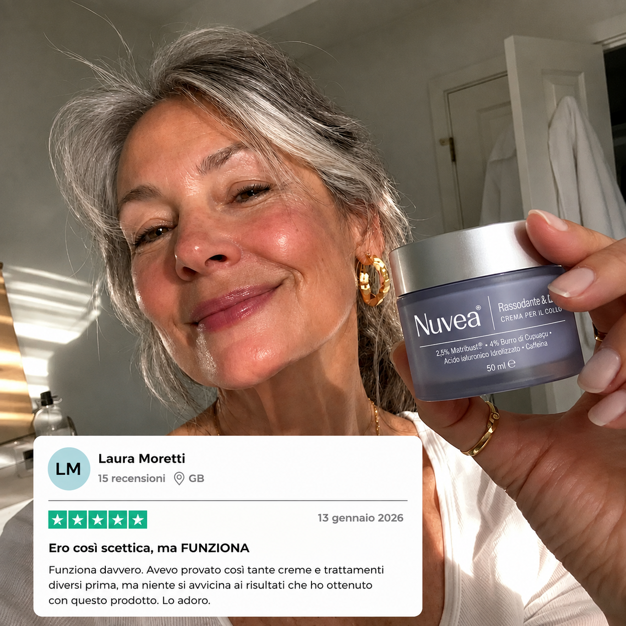 Nuvea® Crema per il collo rassodante e sollevante