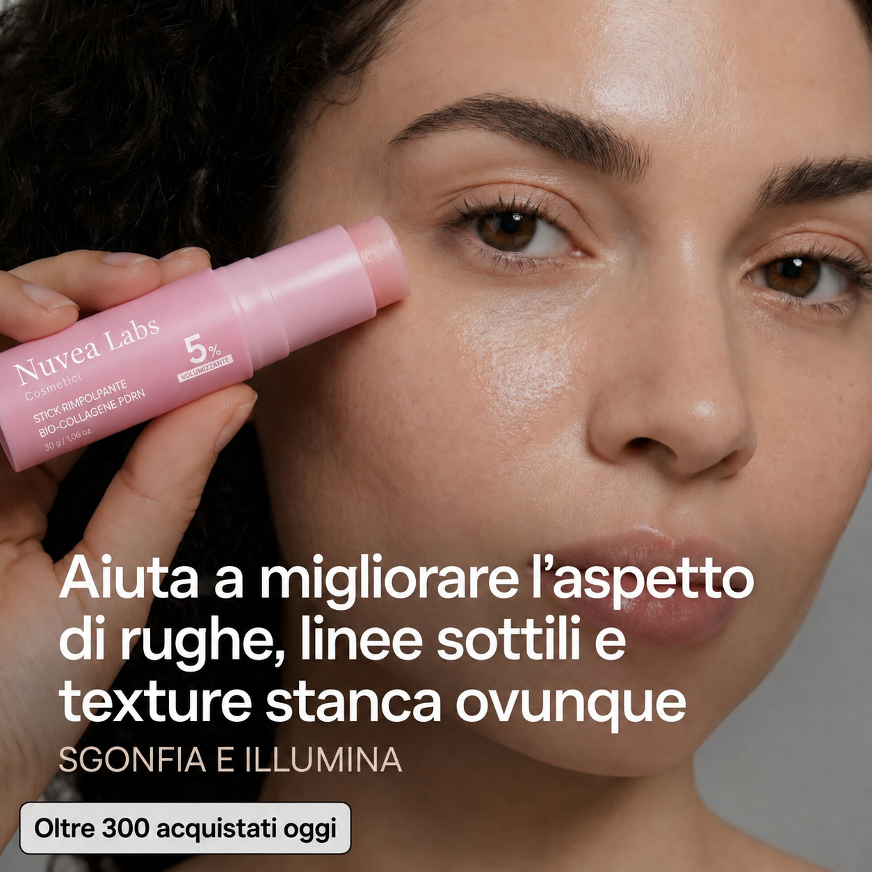 Stick rimpolpante al biocollagene PDRN