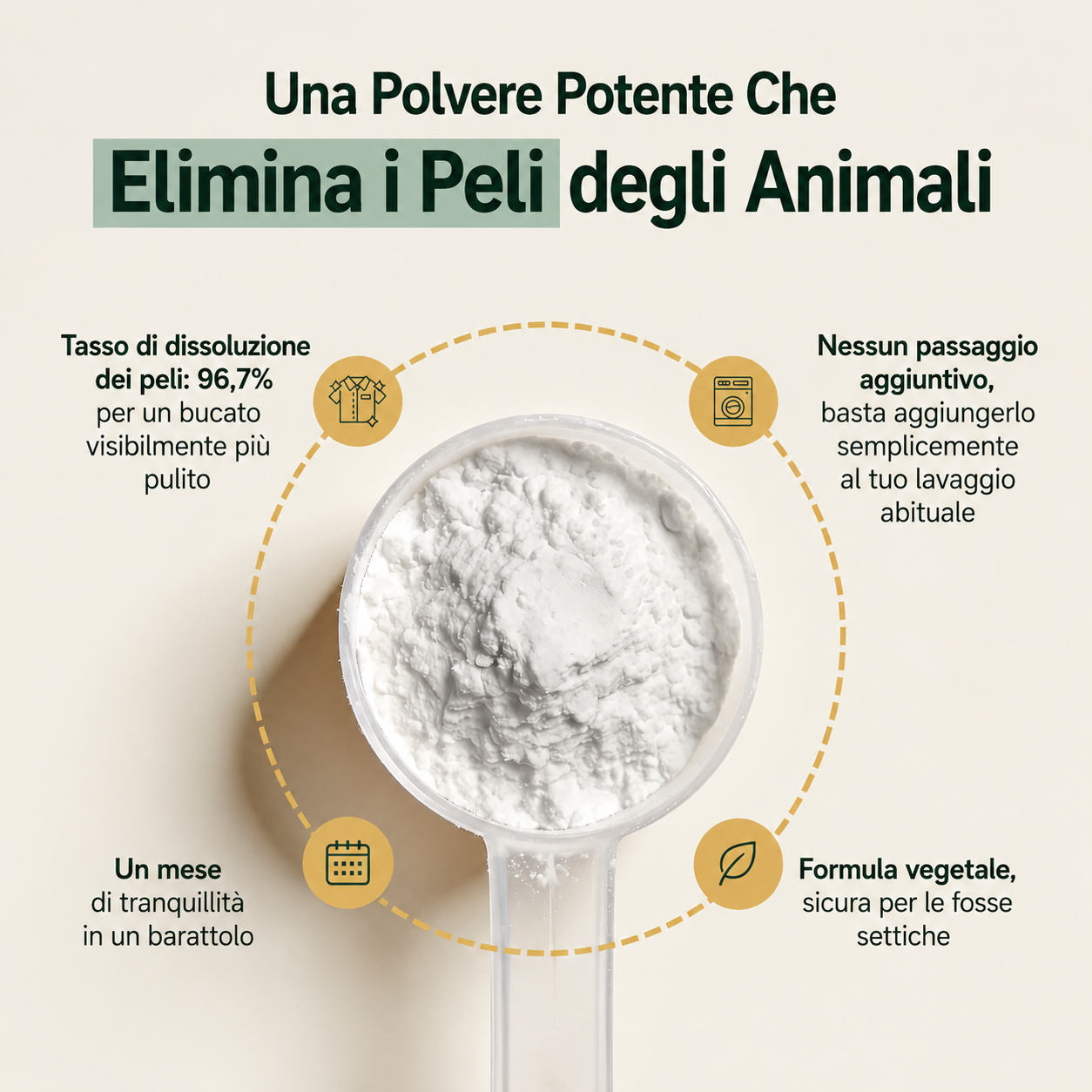 polvere anti pelo