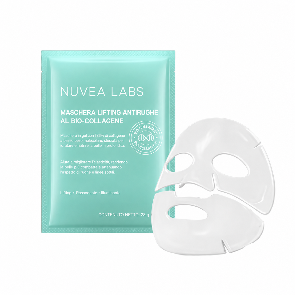 Maschera Bio collagene
